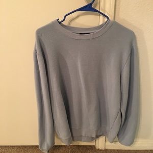 Soft light blue sweater